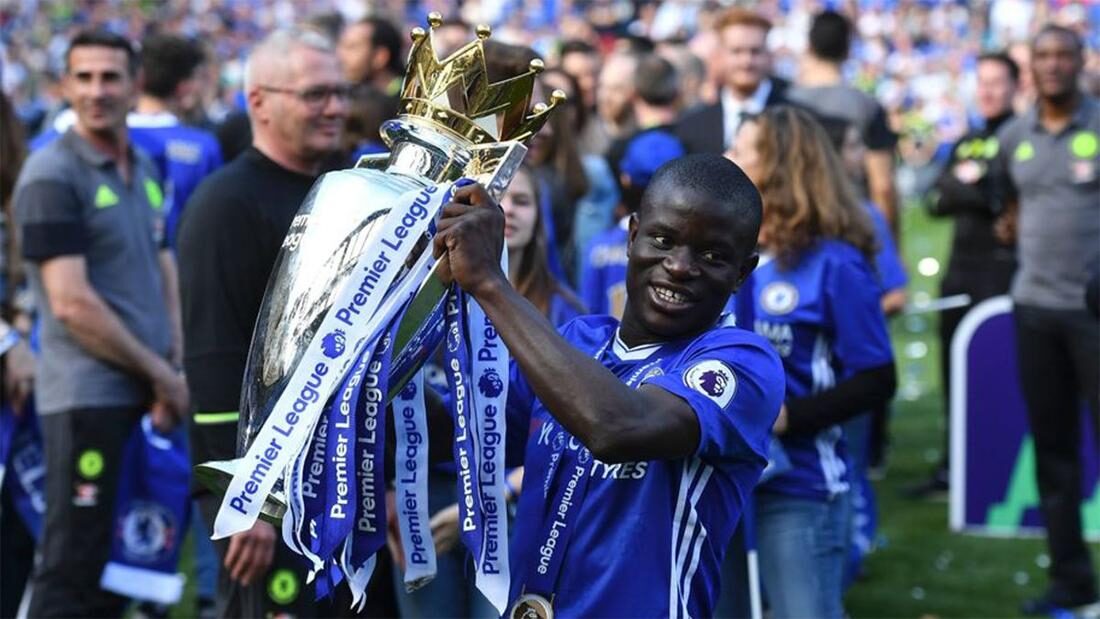 Hình ảnh cầu thủ N'Golo Kanté tại Chelsea FC