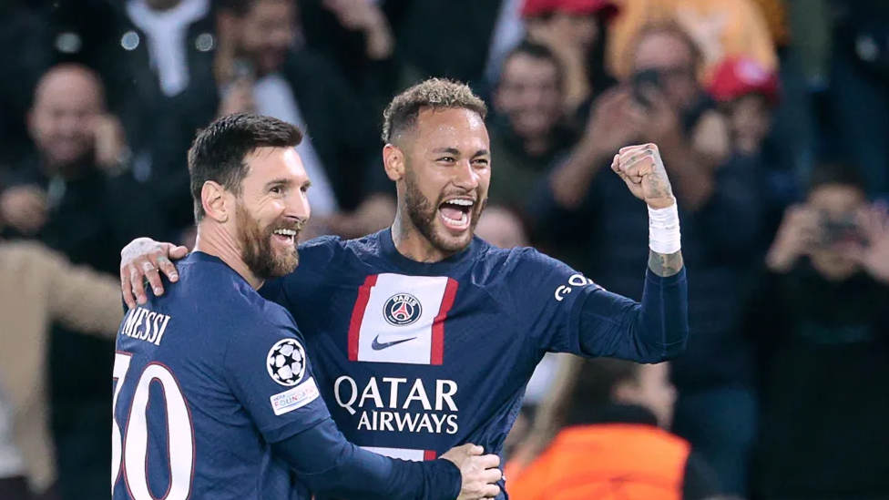 Sự kết hợp giữa Neymar và Messi